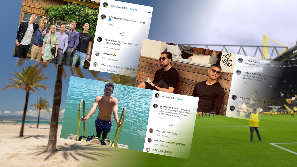 Die BVB-Stars im Sommerurlaub Die BVB-Stars im Sommerurlaub