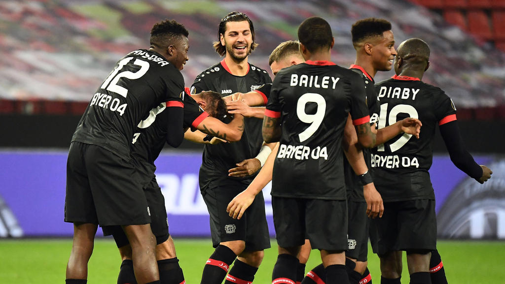Bayer Leverkusen feierte einen Kantersieg gegen OGZ Nizza