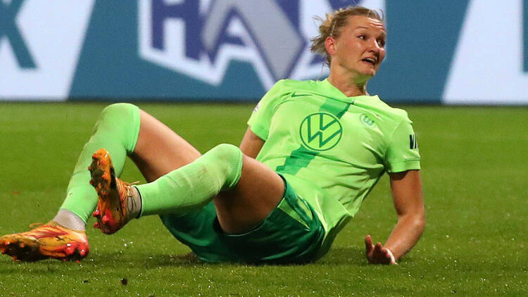 Alexandra Popp hatte gegen Lyon nix zu lachen