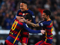 El Barcelona se adelantó por medio de Messi en lanzamiento de falta. (Foto: Getty)