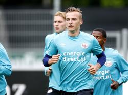 Marcel Ritzmaier traint bij PSV (27-06-2016).