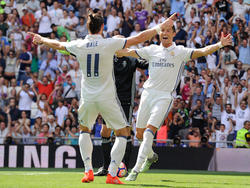 Bale (l.) und CR7 fehlen Real am Wochenende