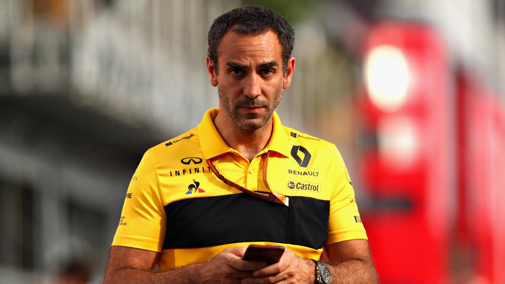 Renault-Teamchef Cyril Abiteboul hat sich zu den Antrieben in der Formel 1 geäußert Renault-Teamchef Cyril Abiteboul hat sich zu den Antrieben in der Formel 1 geäußert