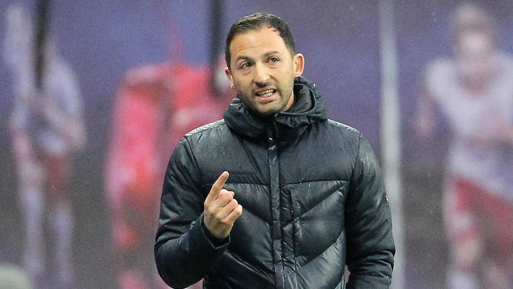 Schalke-Coach Domenico Tedesco war mit dem Remis zufrieden