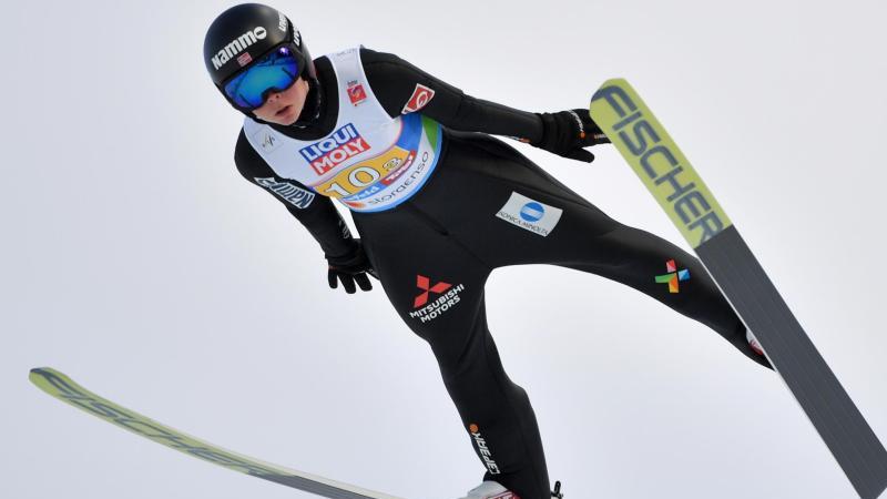 Maren Lundby ist vorne Maren Lundby ist vorne