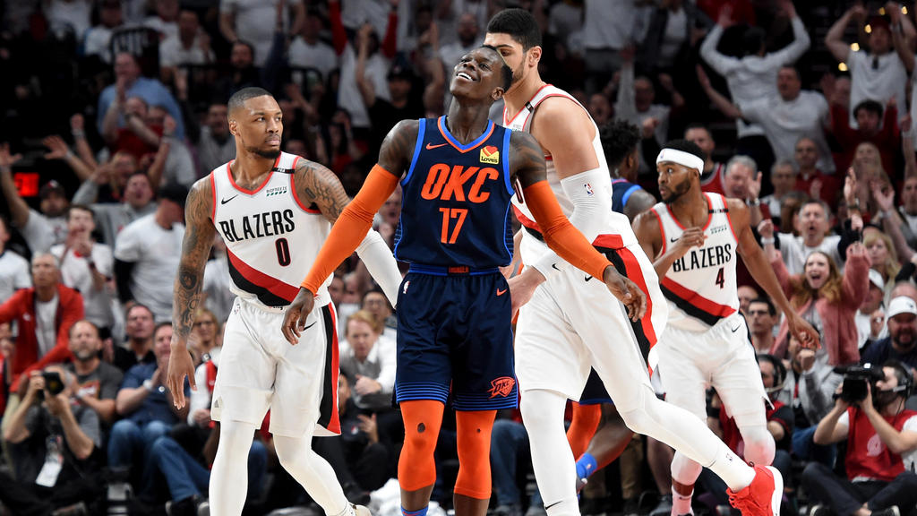 Dennis Schröder und die Oklahoma City Thunder verpassten den Einzug in die zweite Runde Dennis Schröder und die Oklahoma City Thunder verpassten den Einzug in die zweite Runde