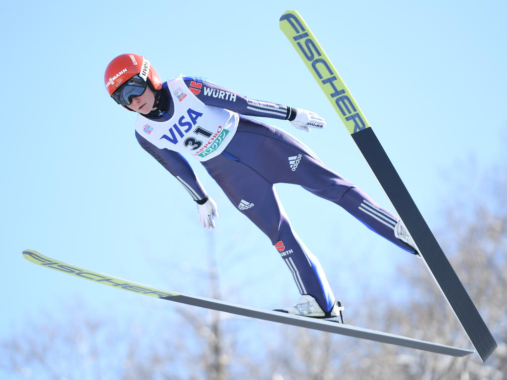 Carina Vogt zeigte in Sapporo gute Sprünge Carina Vogt zeigte in Sapporo gute Sprünge