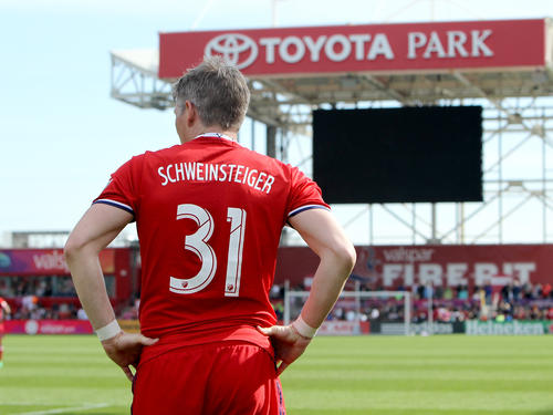 Bastian Schweinsteiger fühlt sich mit Chicago Fire im heimischen Toyota Park wohl