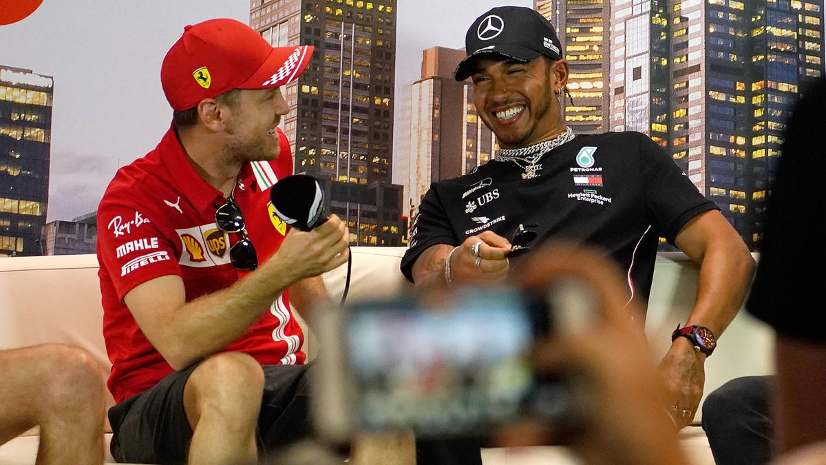 Fahren Sebastian Vettel und Lewis Hamilton irgendwann in einem Team? Fahren Sebastian Vettel und Lewis Hamilton irgendwann in einem Team?