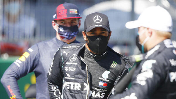 Erst kurz vor dem Rennen erfuhr Lewis Hamilton von der Strafe