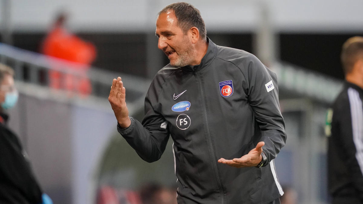 Für Frank Schmidt und Heidenheim platzte der Bundesliga-Traum Für Frank Schmidt und Heidenheim platzte der Bundesliga-Traum