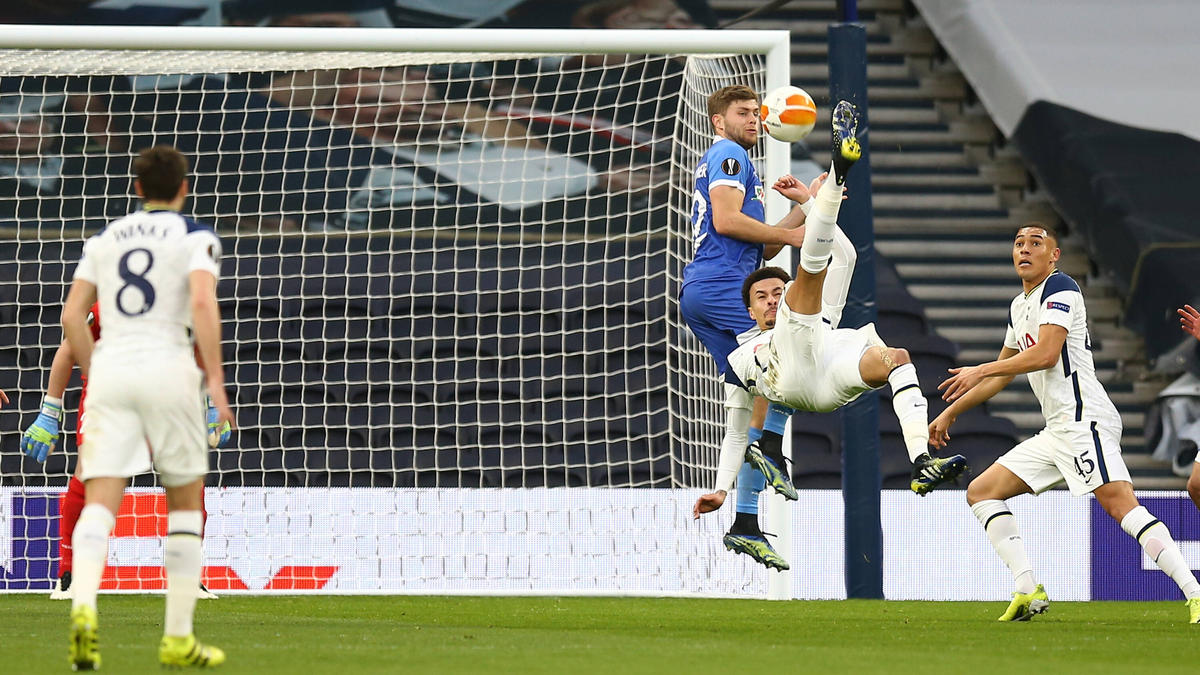 Dele Alli traf spektakulär in der Europa League Dele Alli traf spektakulär in der Europa League