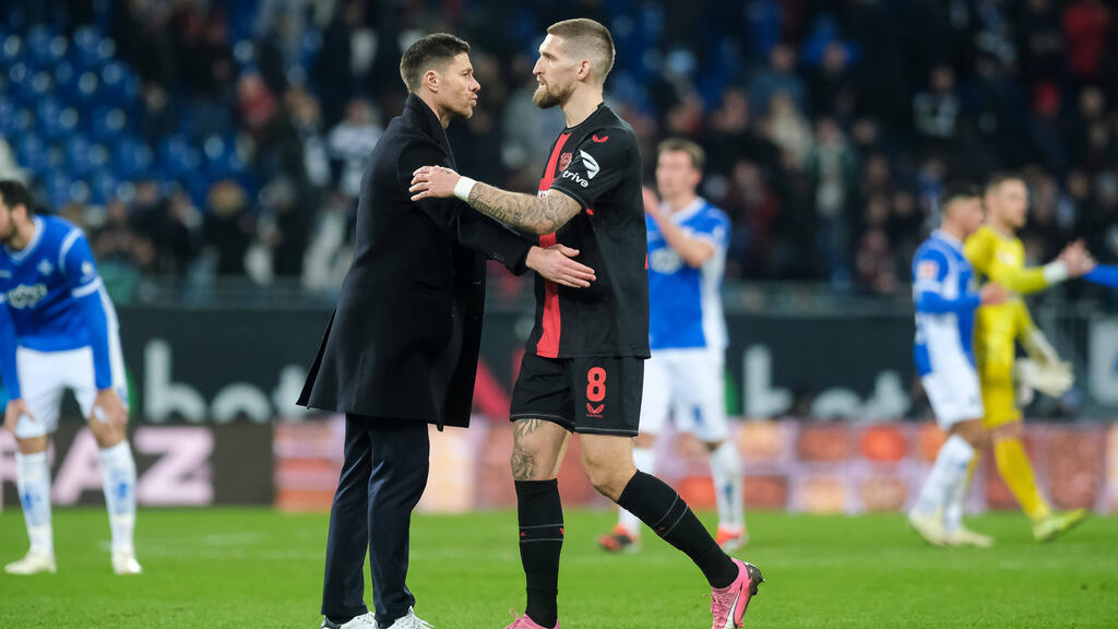Robert Andrich hebt die Qualitäten von Xabi Alonso hervor Robert Andrich hebt die Qualitäten von Xabi Alonso hervor