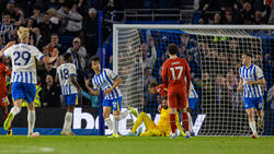 Brighton hat dem FC Liverpool die vierte Saisonpleite zugefügt