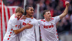 Verlässt Damion Downs (m.) den 1. FC Köln?