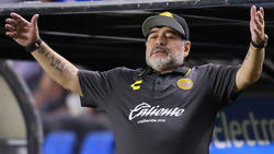 Mal wieder mächtig sauer: Diego Maradona