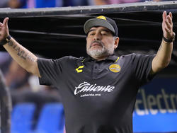 Maradona dejará pronto de ser DT de Dorados de Sinaloa. (Foto: Getty)