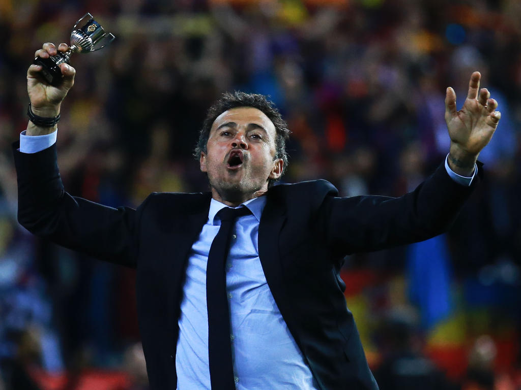 Luis Enrique quiere repetir el triunfo en la Copa del Rey con el Barcelona. (Foto: Getty)