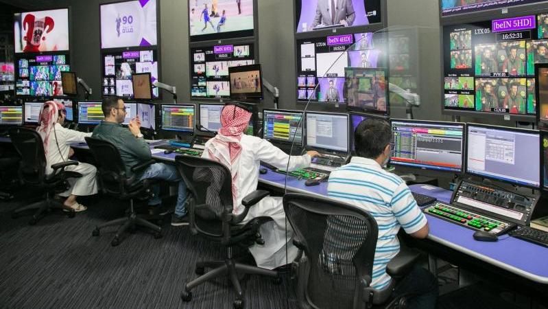 Hintergrund der Debatte um TV-Piraterie ist die Krise zwischen Katar und Saudi-Arabien Hintergrund der Debatte um TV-Piraterie ist die Krise zwischen Katar und Saudi-Arabien
