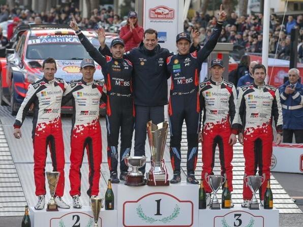 Thierry Neuville und Hyundai triumphierten in Monte Carlo über die Toyota-Konkurrenz Thierry Neuville und Hyundai triumphierten in Monte Carlo über die Toyota-Konkurrenz