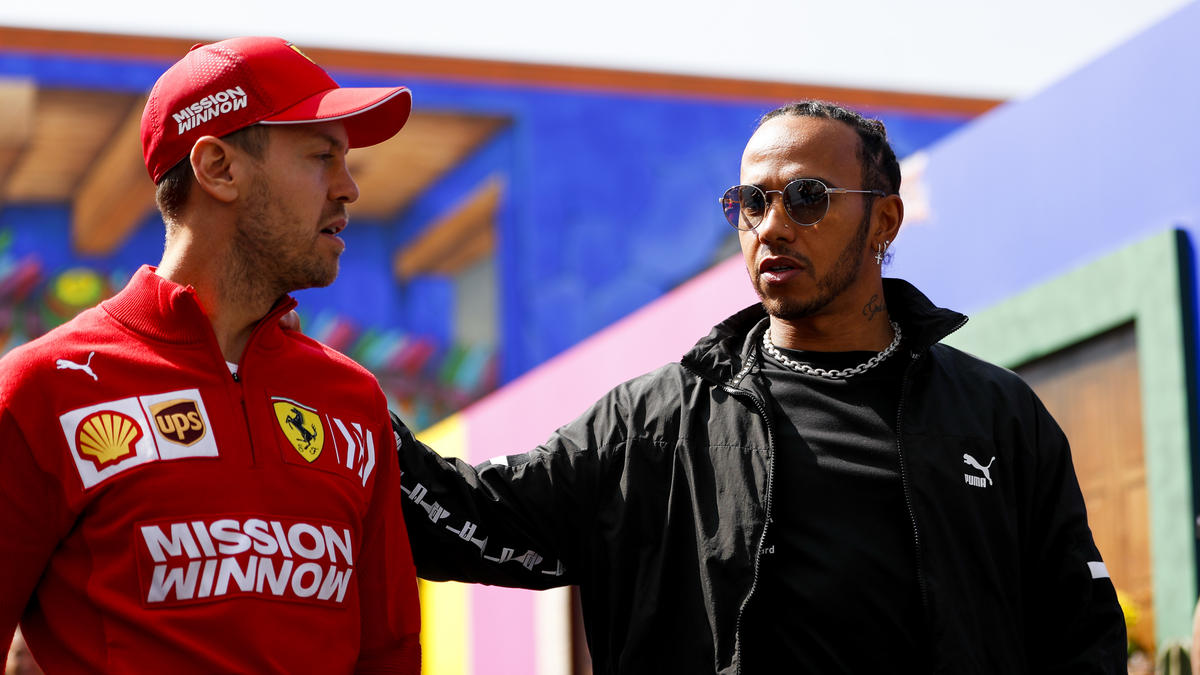 Lewis Hamilton (r.) könnte in dieser Saison Michael Schumachers Rekorde knacken Lewis Hamilton (r.) könnte in dieser Saison Michael Schumachers Rekorde knacken