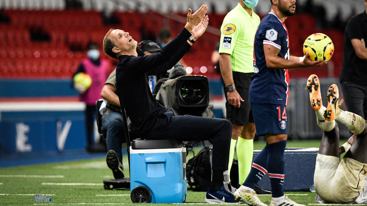 Thomas Tuchel und PSG haben einen schweren Saisonstart hinter sich Thomas Tuchel und PSG haben einen schweren Saisonstart hinter sich