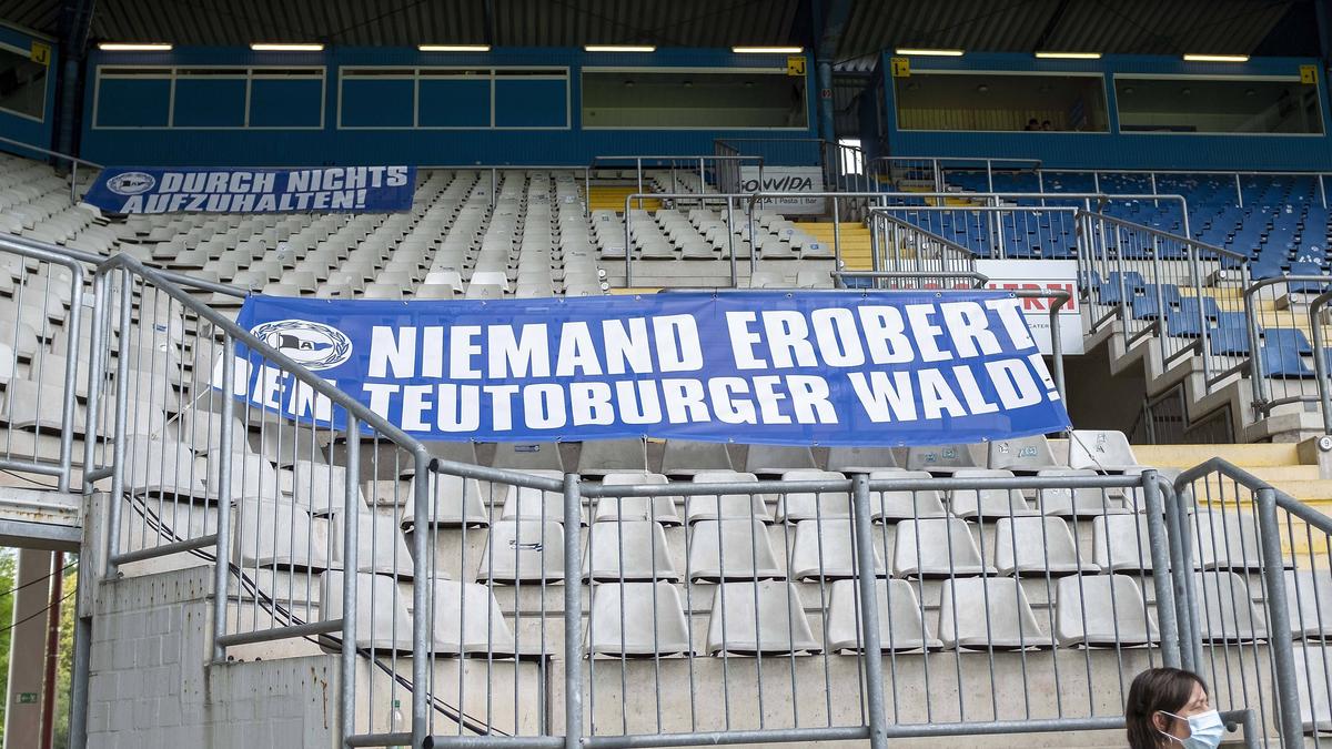 Keine Zuschauer bei Arminia Bielefeld vs. BVB Keine Zuschauer bei Arminia Bielefeld vs. BVB