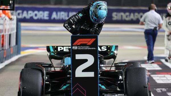 George Russell fehlten im Qualifying am Ende 0,072 Sekunden zur Pole