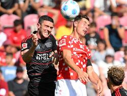 Robin Gosens (l) wird für den 1. FC Union Berlin so schnell kein Kopfballduell mehr bestreiten