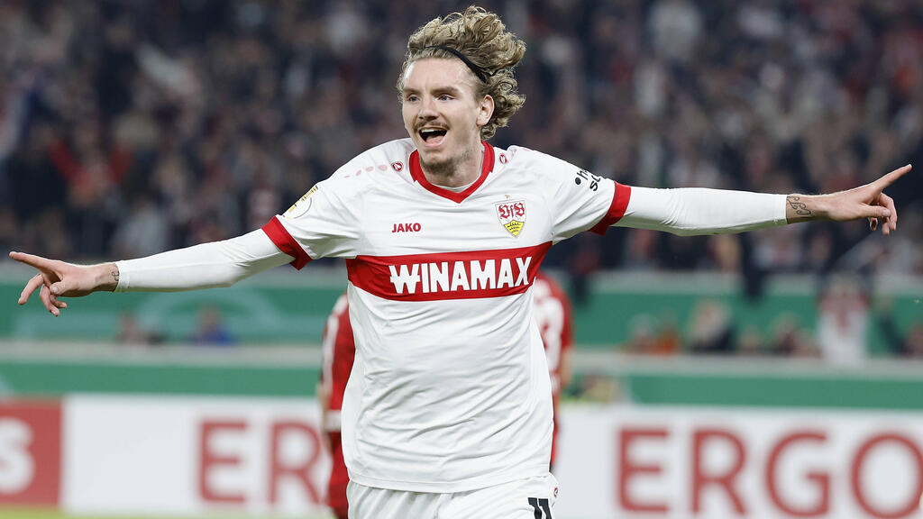 Nick Woltemade gehört zu den Leistungsträgern beim VfB Stuttgart Nick Woltemade gehört zu den Leistungsträgern beim VfB Stuttgart
