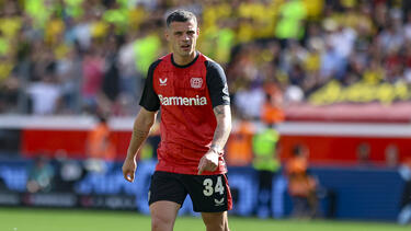 Granit Xhaka steht bei Bayer Leverkusen noch bis 2028 unter Vertrag