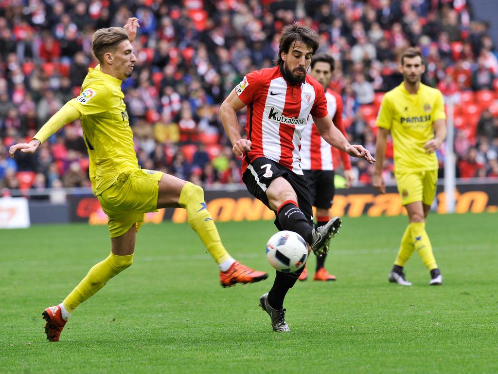 Castillejo (izq.) y Beñat, dos protagonistas en la ida de octavos de la Copa del Rey. (Foto: Imago) Castillejo (izq.) y Beñat, dos protagonistas en la ida de octavos de la Copa del Rey. (Foto: Imago)