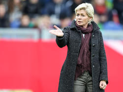 Bundestrainerin Silvia Neid will die beiden kommenden Spiele gewinnen