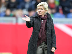 Silvia Neid peilt in Rio Edelmetall an