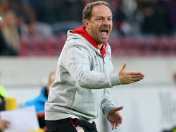 Für Alexander Zorniger lief es beim VfB nicht rund