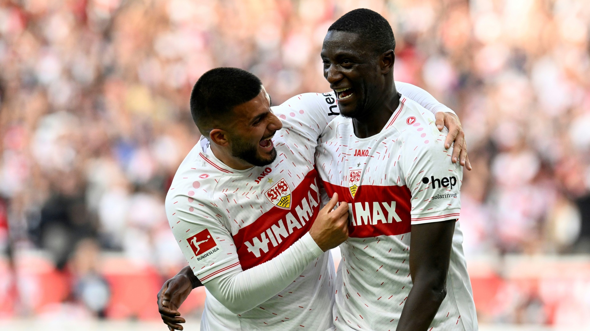 Begehrt: Deniz Undav (l.) und Serhou Guirassy vom VfB Stuttgart