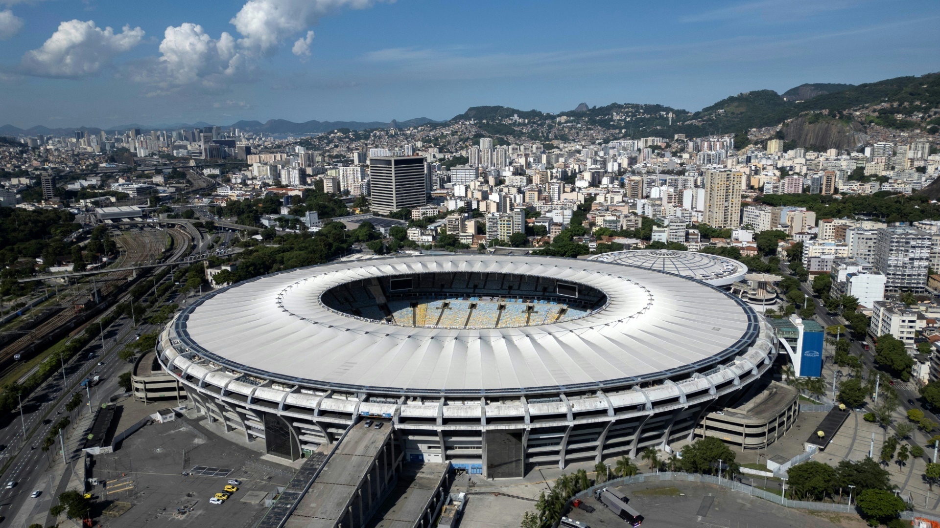 Das Maracana-Stadion ist 2027 ein Austragungsort der Frauen-WM Das Maracana-Stadion ist 2027 ein Austragungsort der Frauen-WM