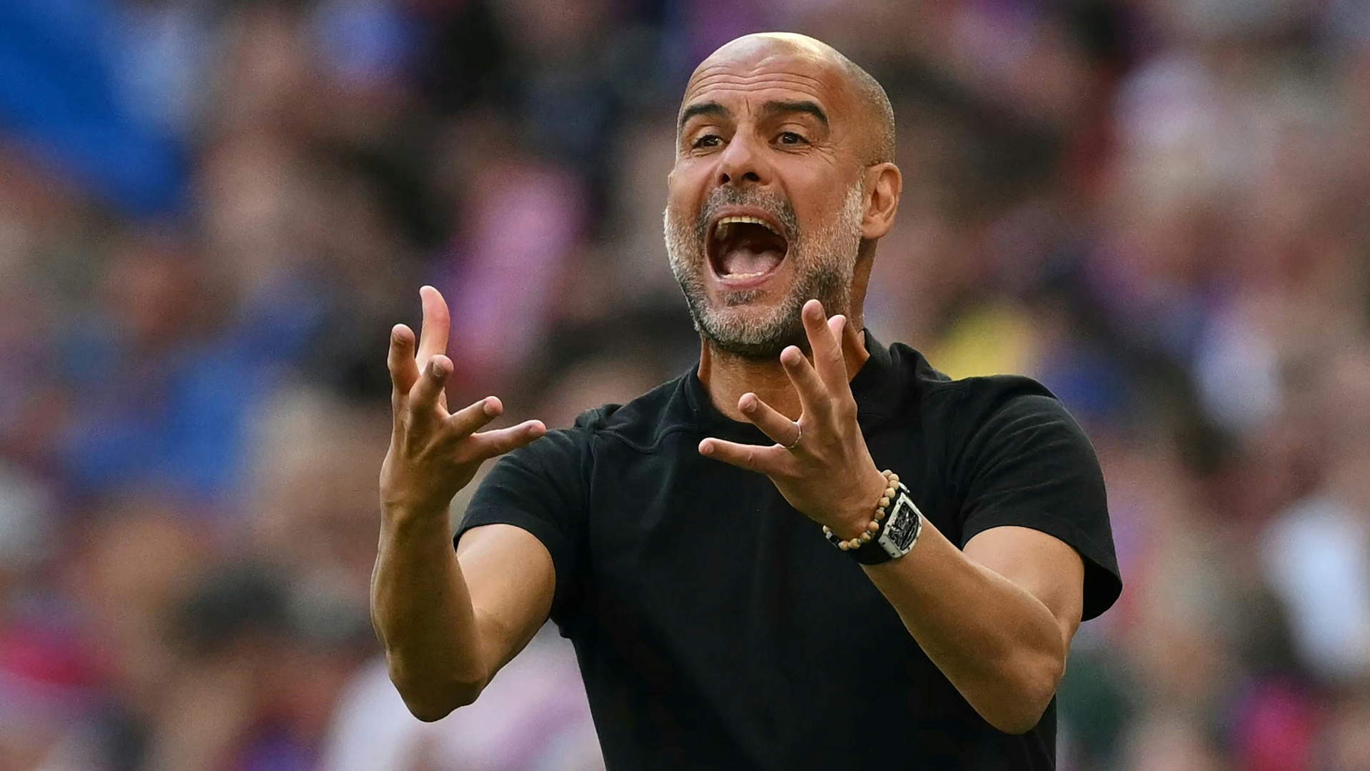 Pep Guardiola ärgerte sich nach der Final-Pleite Pep Guardiola ärgerte sich nach der Final-Pleite