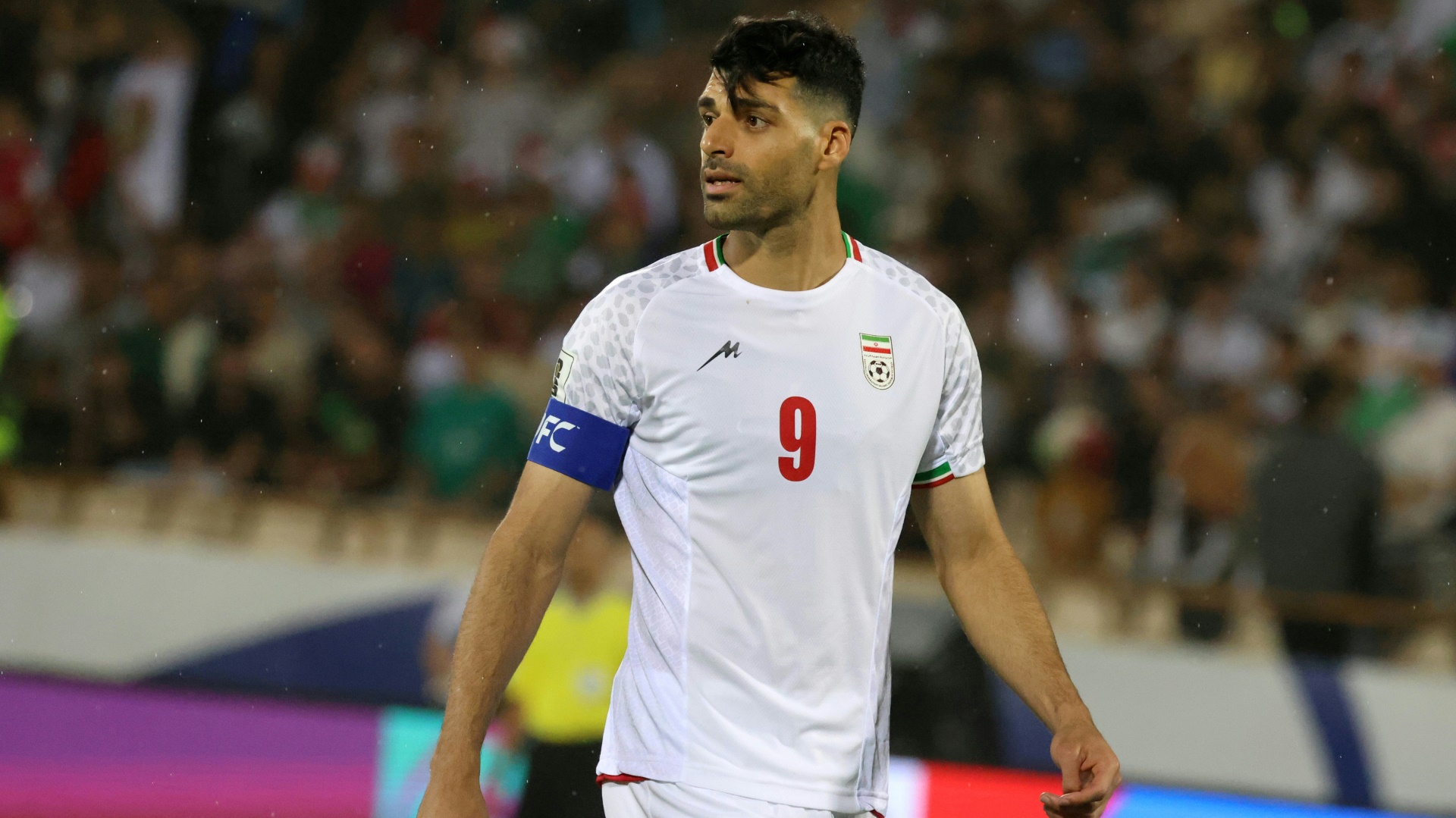Mehdi Taremi im Nationaltrikot Mehdi Taremi im Nationaltrikot