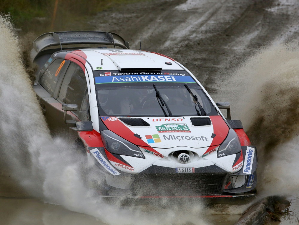 Ott Tänak steuert auf seinen vierten Sieg in Folge zu. Ott Tänak steuert auf seinen vierten Sieg in Folge zu.
