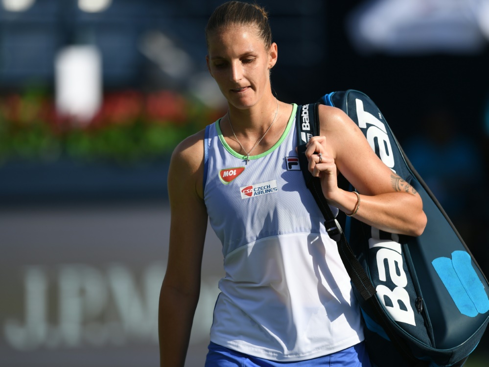 Frühes Aus für Karolina Pliskova
