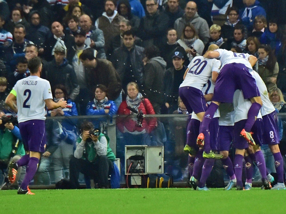 Die Fiorentina erobert die Tabellenführung zurück Die Fiorentina erobert die Tabellenführung zurück