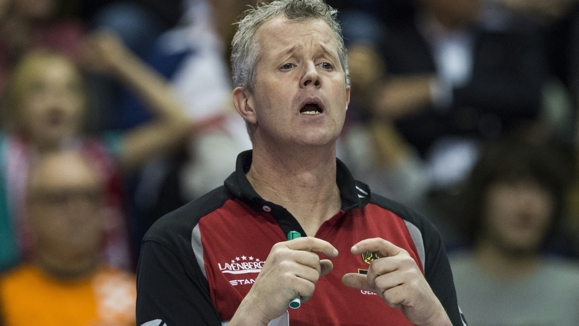 Volleyball-Bundestrainer Vital Heynen beklagt den Ausfall von Hölzig