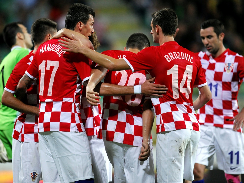 Kroatien besiegt Russland in einem Testspiel