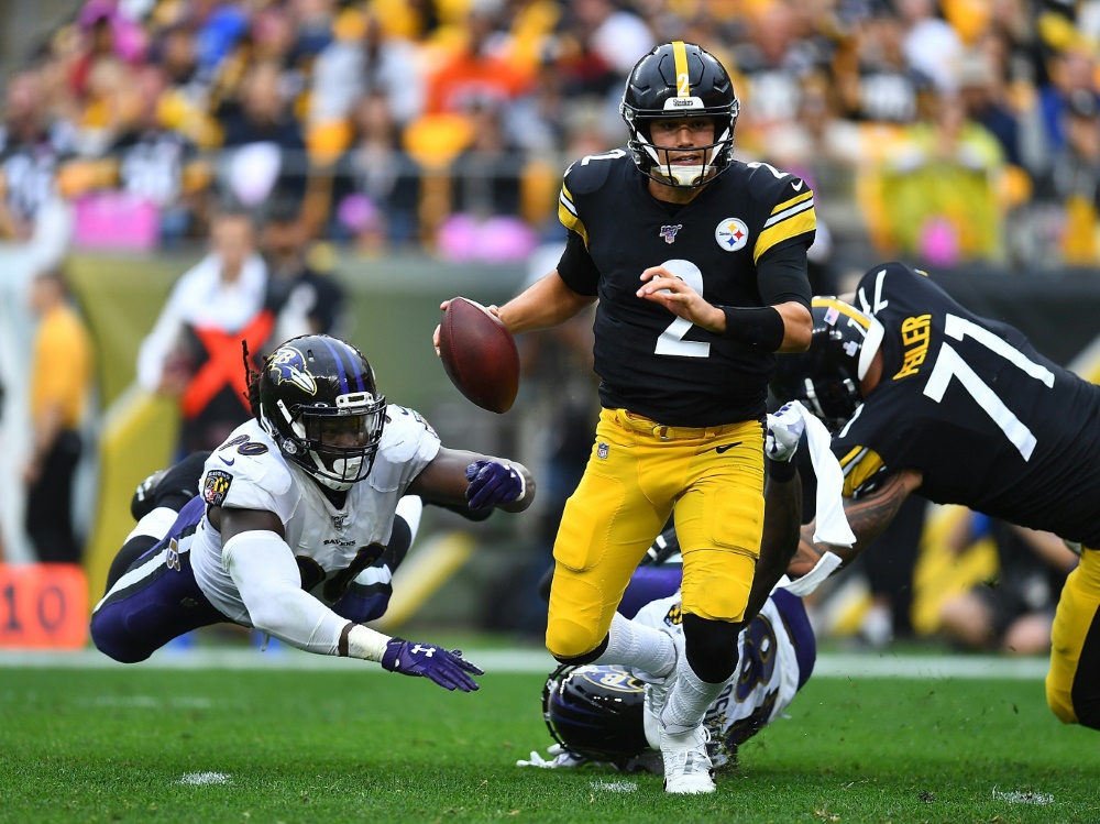 Rudolph verletzte sich gegen die Baltimore Ravens Rudolph verletzte sich gegen die Baltimore Ravens