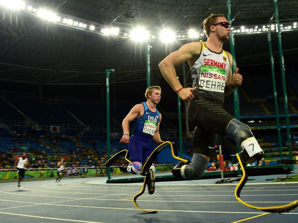 David Behre hat die Silbermedaille über die 400 m geholt David Behre hat die Silbermedaille über die 400 m geholt