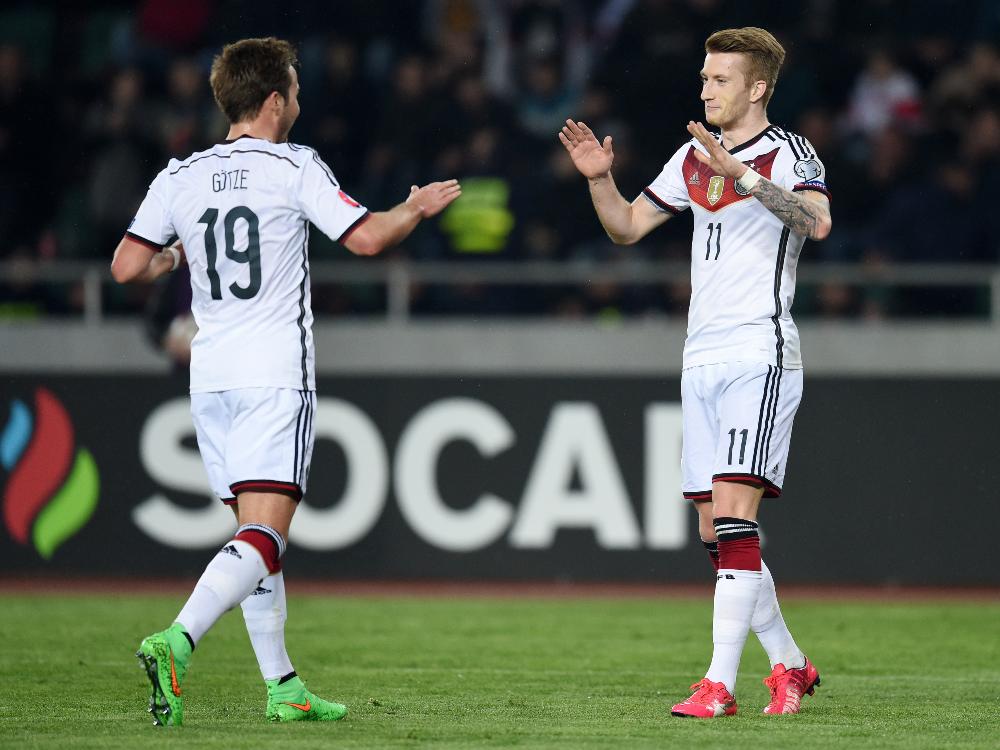 Reus trifft beim 2:0-Sieg der Deutschen