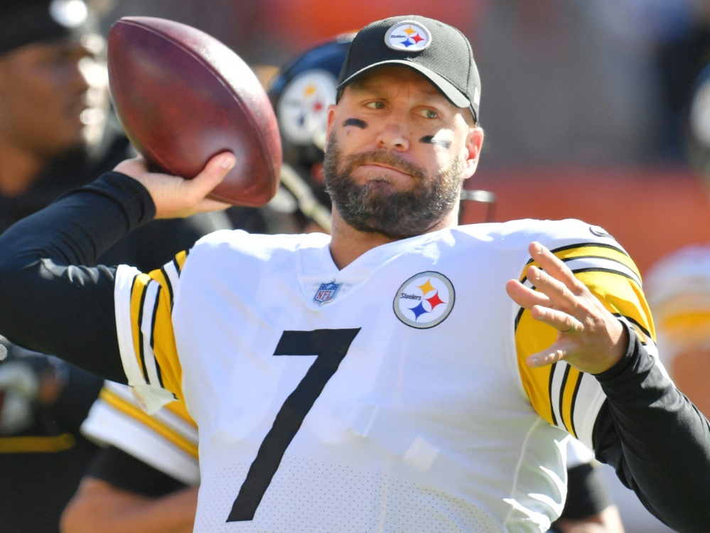 Roethlisberger wird seinen Steelers am Sonntag fehlen