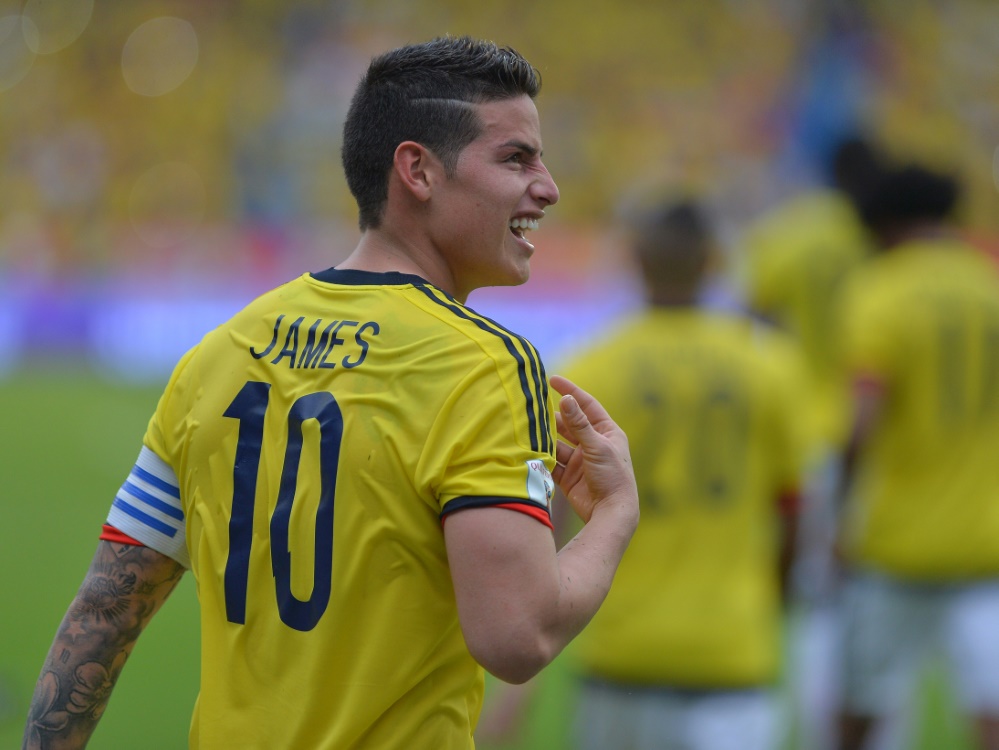 James Rodríguez traf für Kolumbien zum Sieg