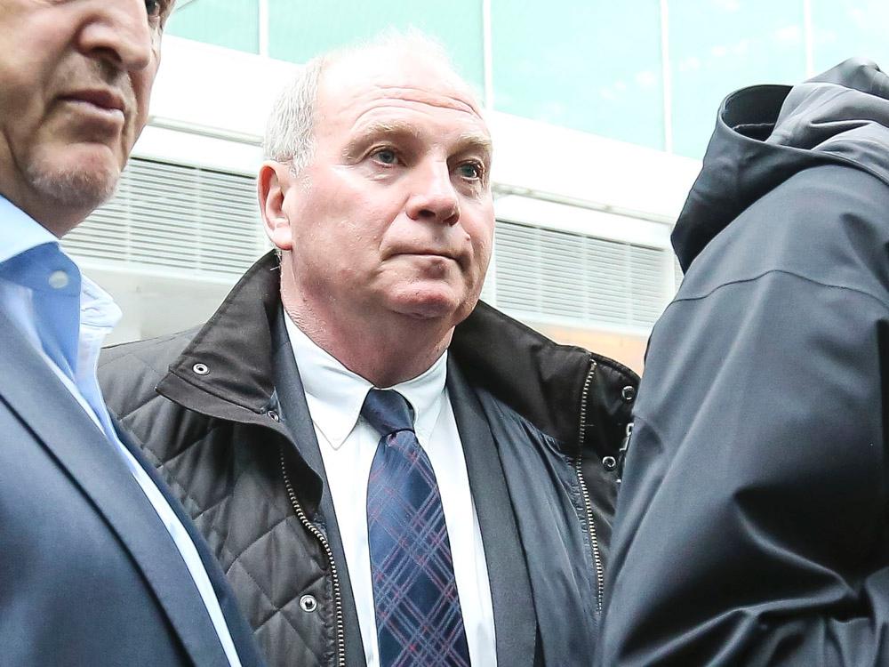 Angeklagt: Bayern Münchens Präsident Uli Hoeneß Angeklagt: Bayern Münchens Präsident Uli Hoeneß